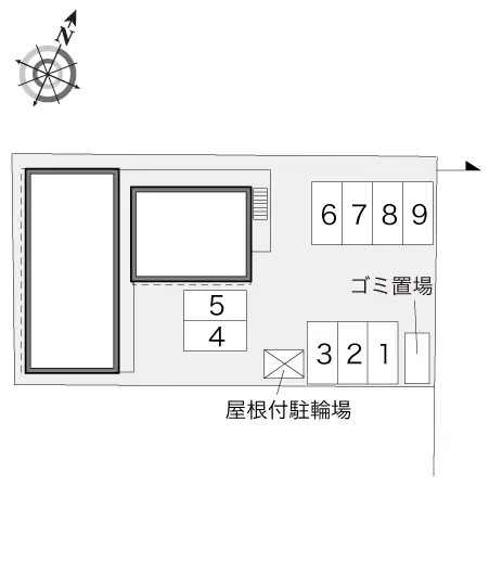 ★手数料０円★札幌市西区宮の沢三条　月極駐車場（LP）